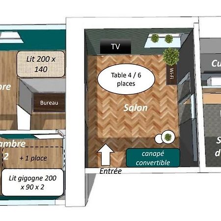 Appartement 300 M Plage Et Port 바뉼쉬르메르 외부 사진